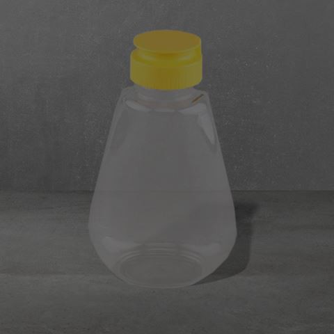 בקבוק דבש מפלסטיק