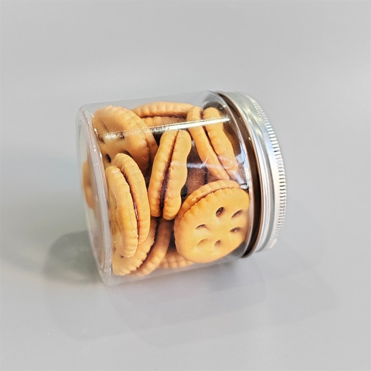 230ml Clear Plastic Jars With Lids